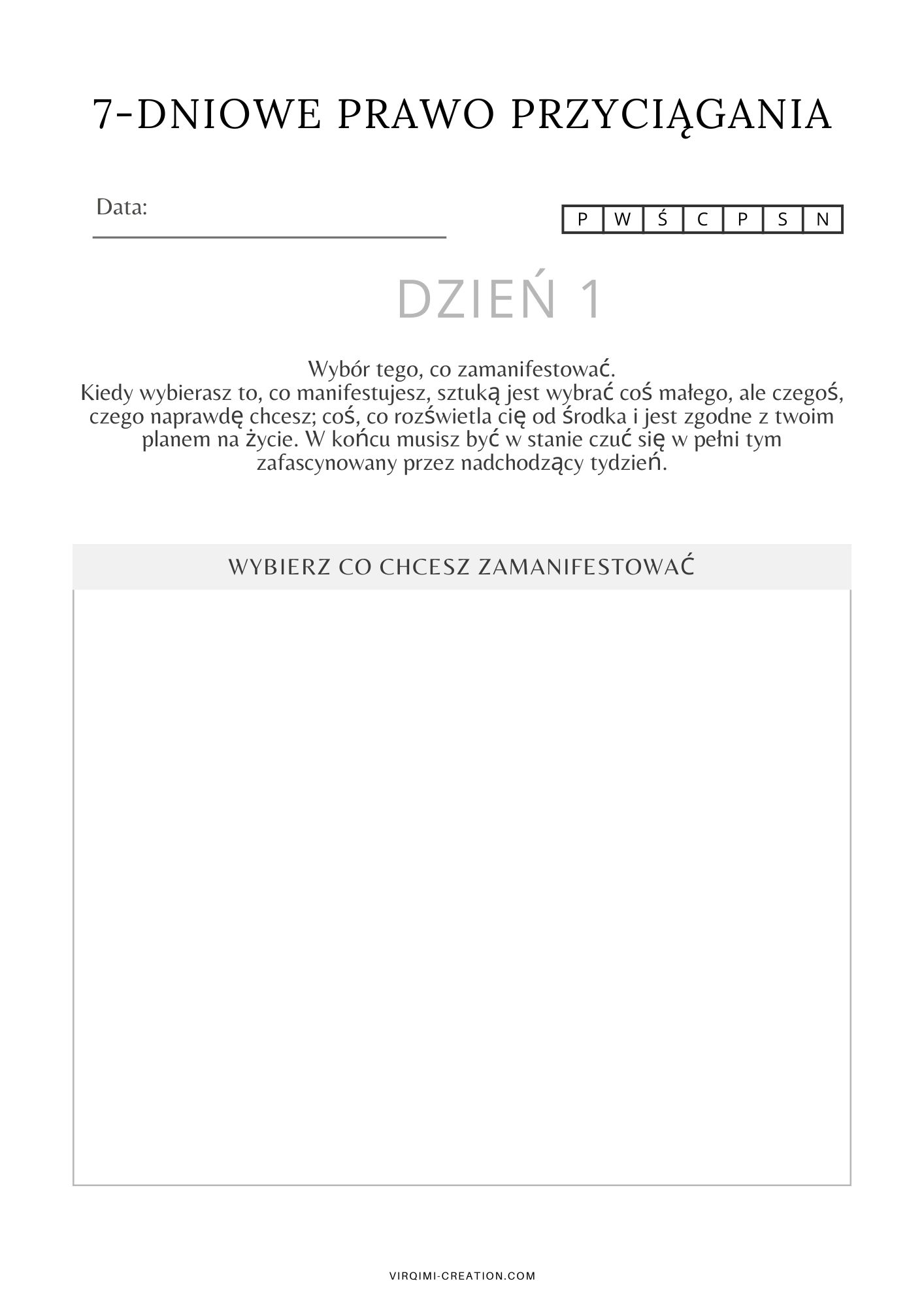 Planer Przyciągania