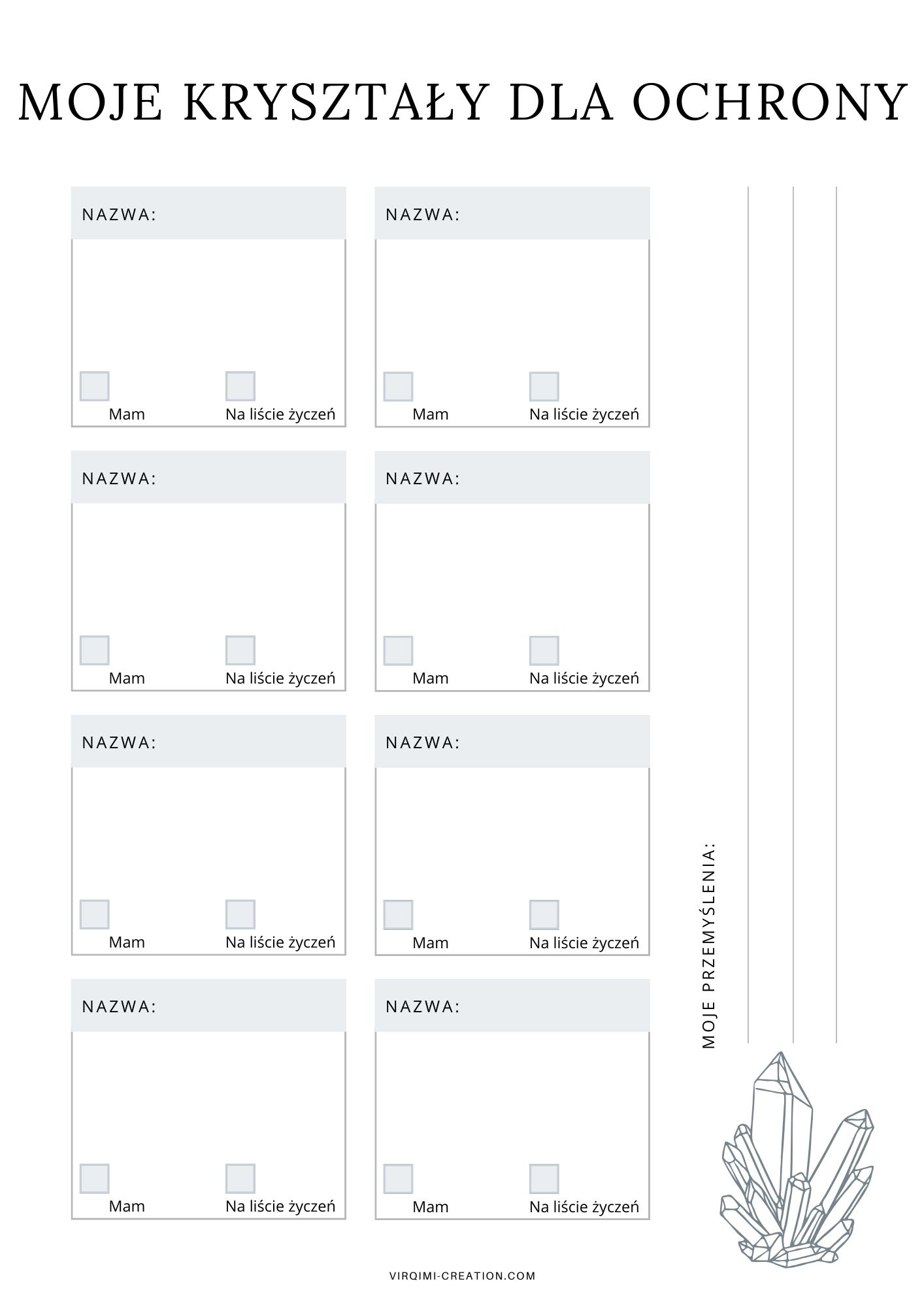 Dziennik kryształów